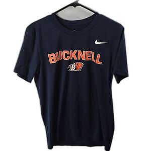 Nike Dri-FIT Men's Navy Blue Bucknell Athletic Dri-Fit Tee Sz S, Athleisure